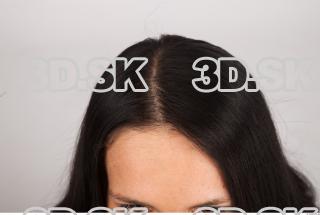 Hair texture of Luboslava 0001